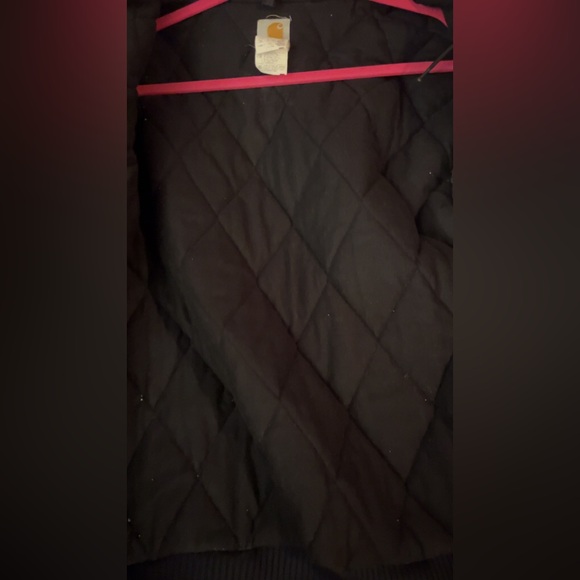 Carhartt Men's Navy large Hooded Jacket - Picture 8 of 8